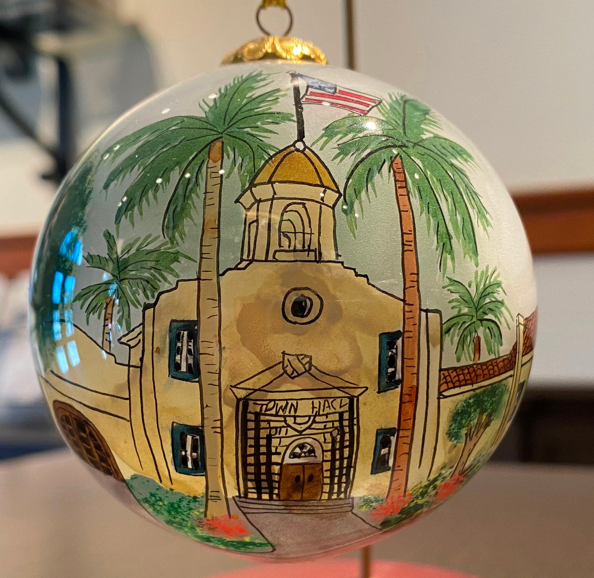 Town Hall Ornament