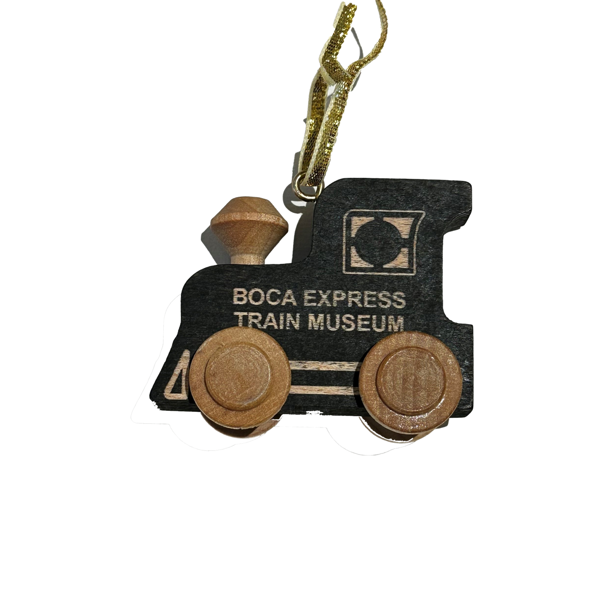 Boca Express Train Engine Ornament
