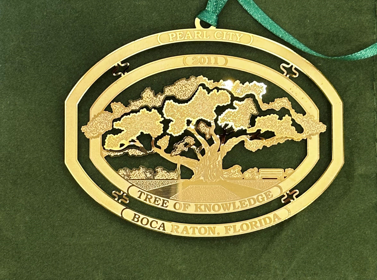 Pearl City's Tree of Knowledge Ornament