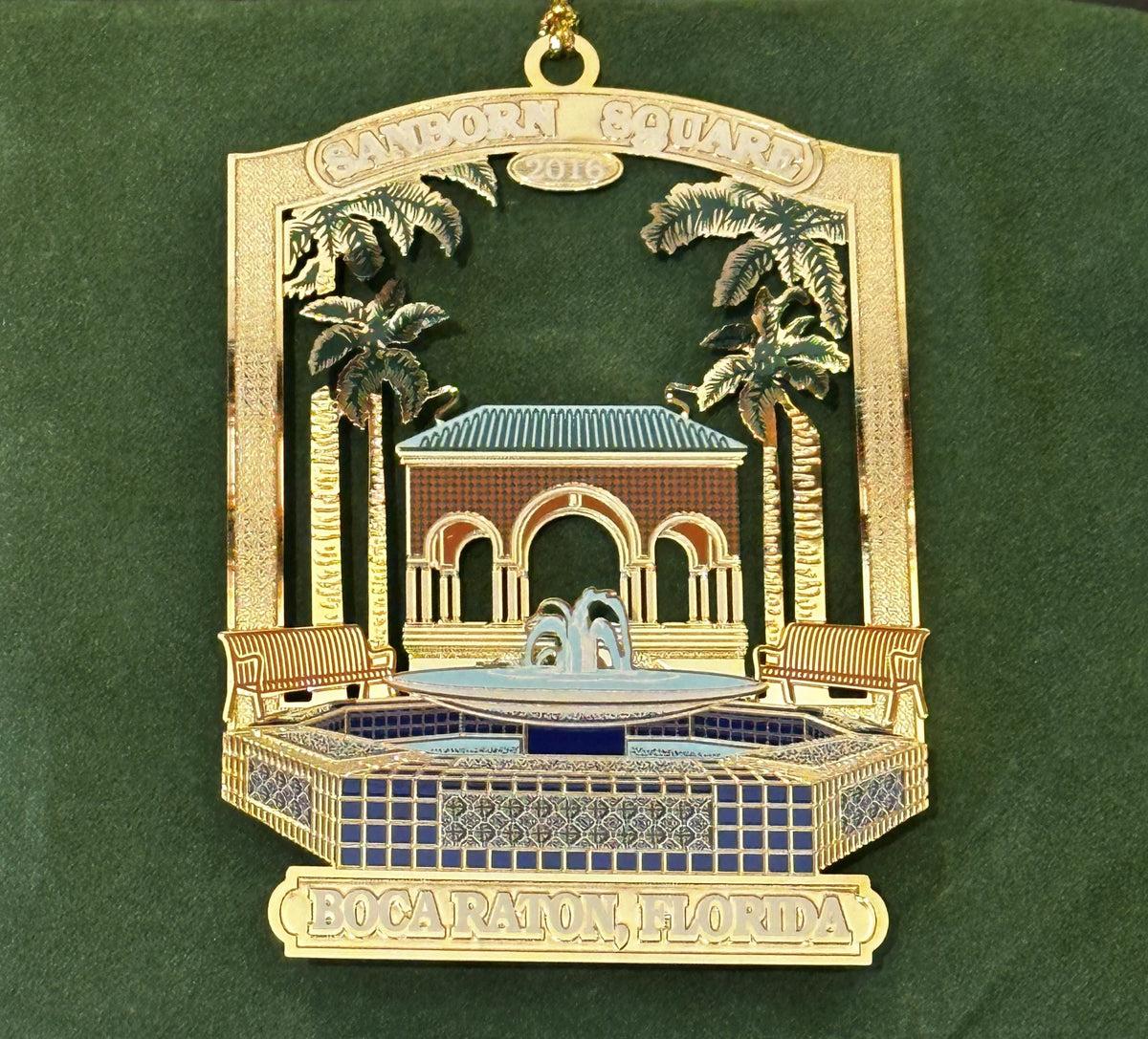 Sanborn Square Ornament