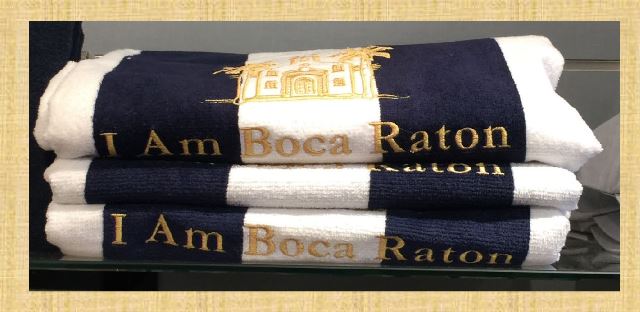 Beach Towel: I Am Boca Raton